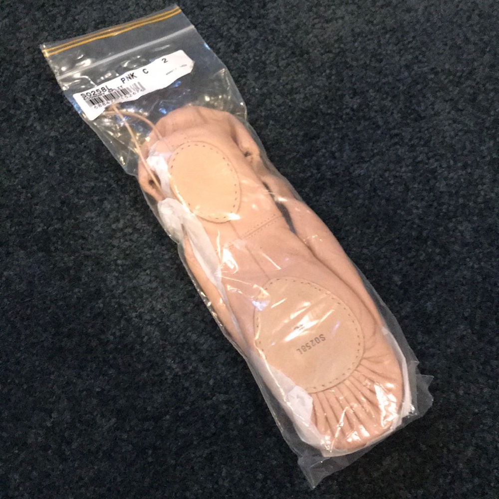 Bloch children’s ballet slippers